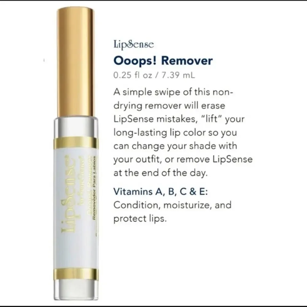 LipSense by SeneGence Oops Remover NWT